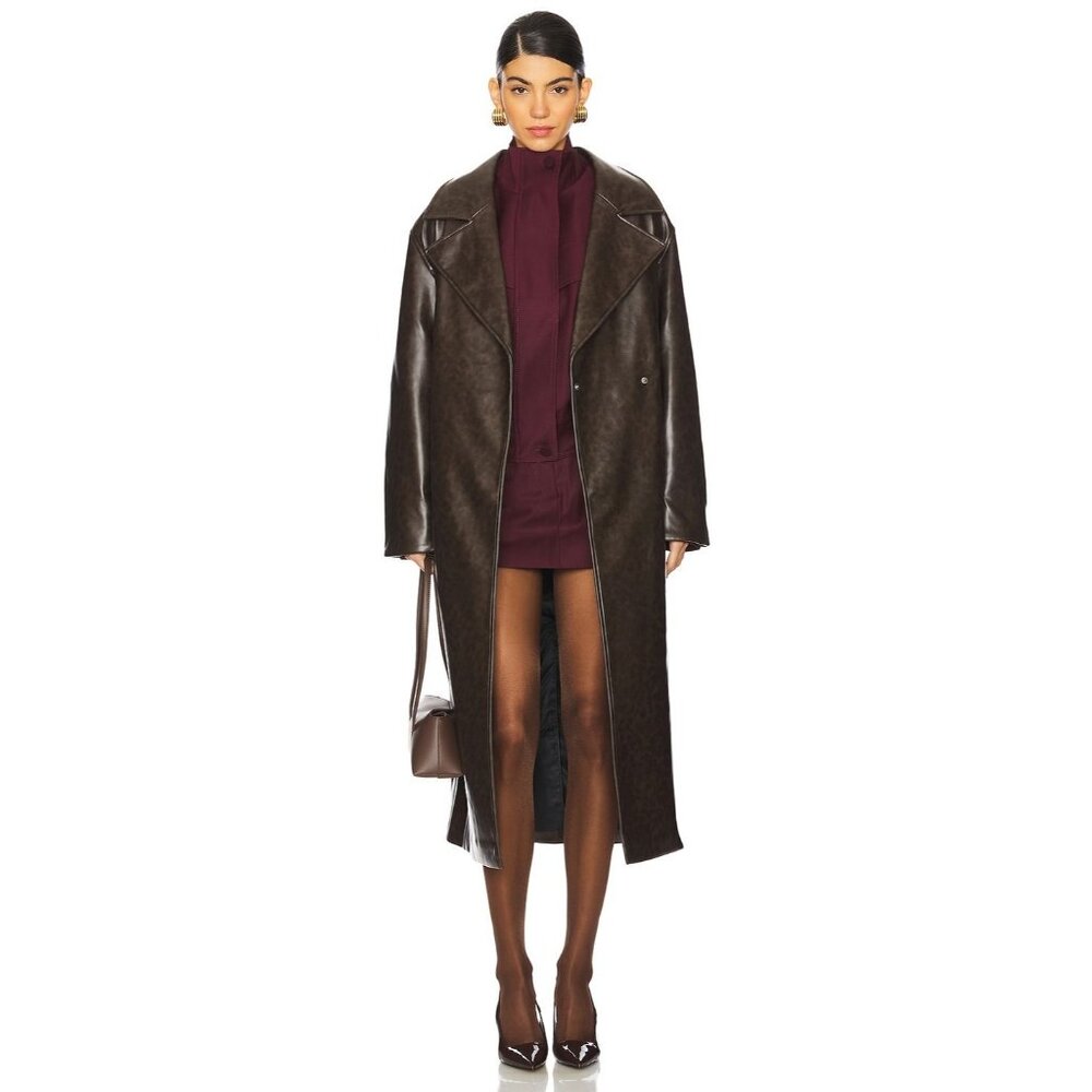 Apparis in Java Tate Trench Coat in Java NWT - image 3